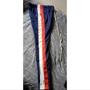Double striped track pant